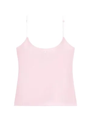 Maison Kitsuné ロゴパッチ トップ | ピンク | FARFETCH JP