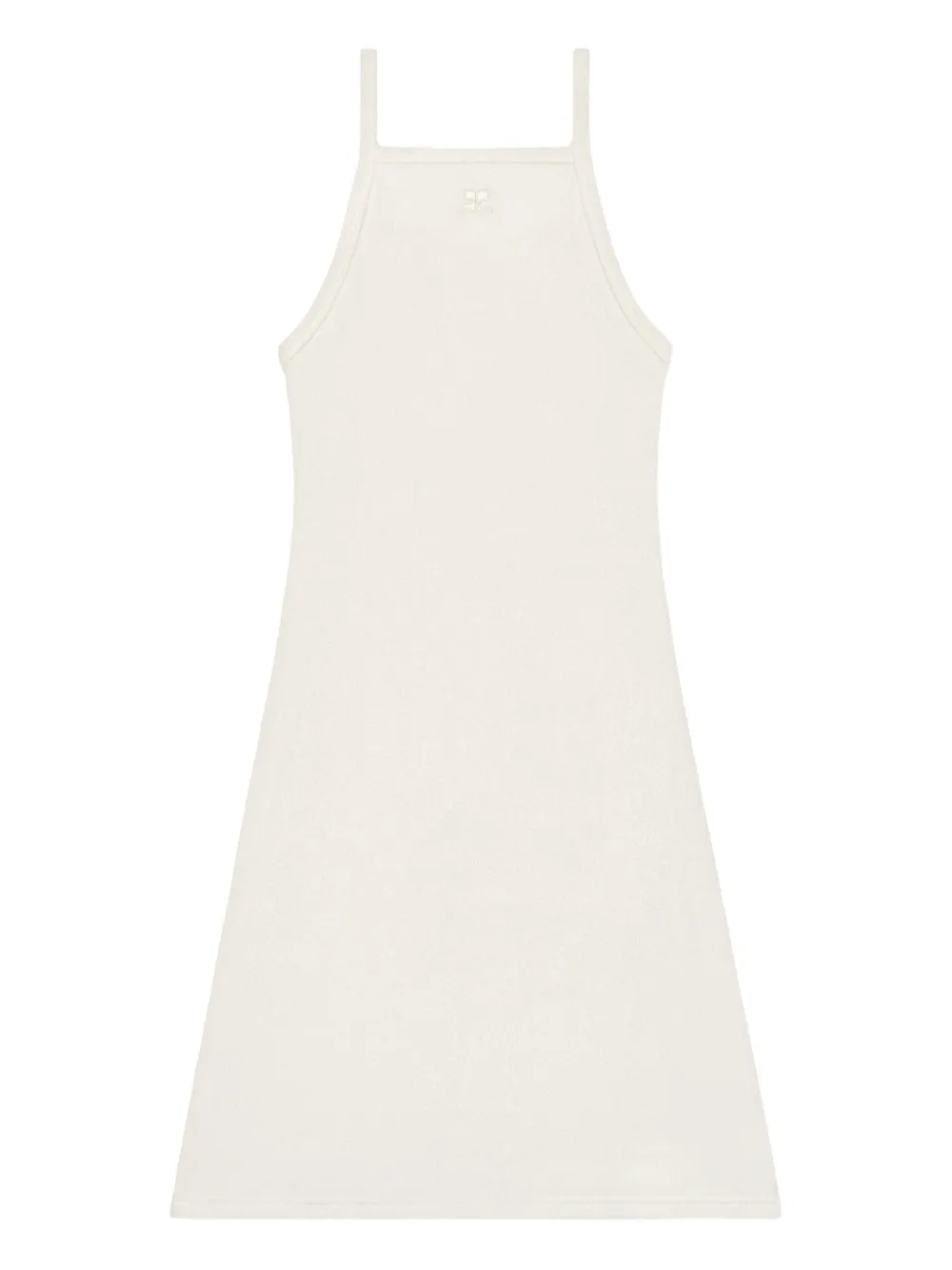 Courrèges Abito corto smanicato - Toni neutri