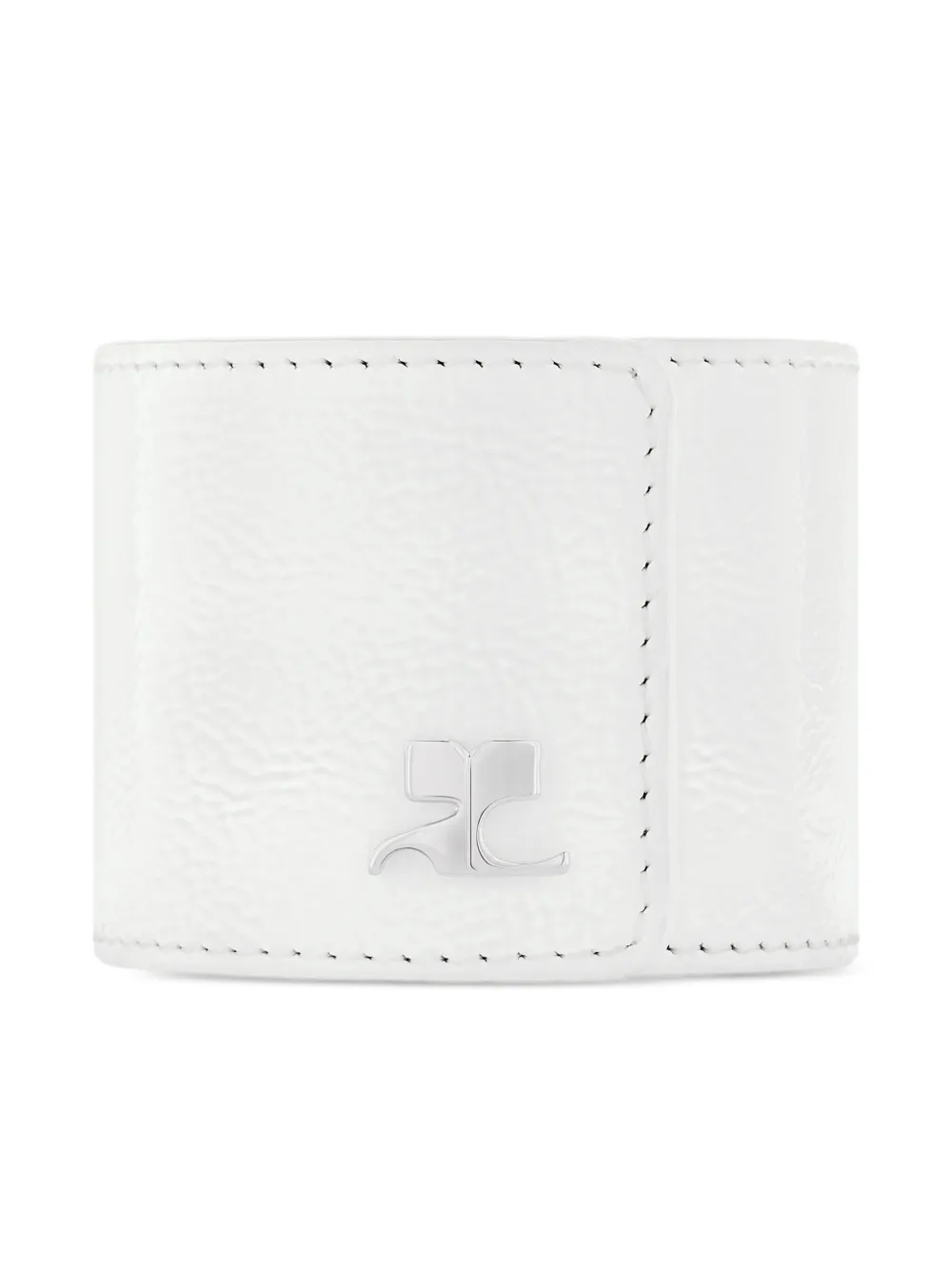 Courrèges pulsera con logo | blanco | Image 1