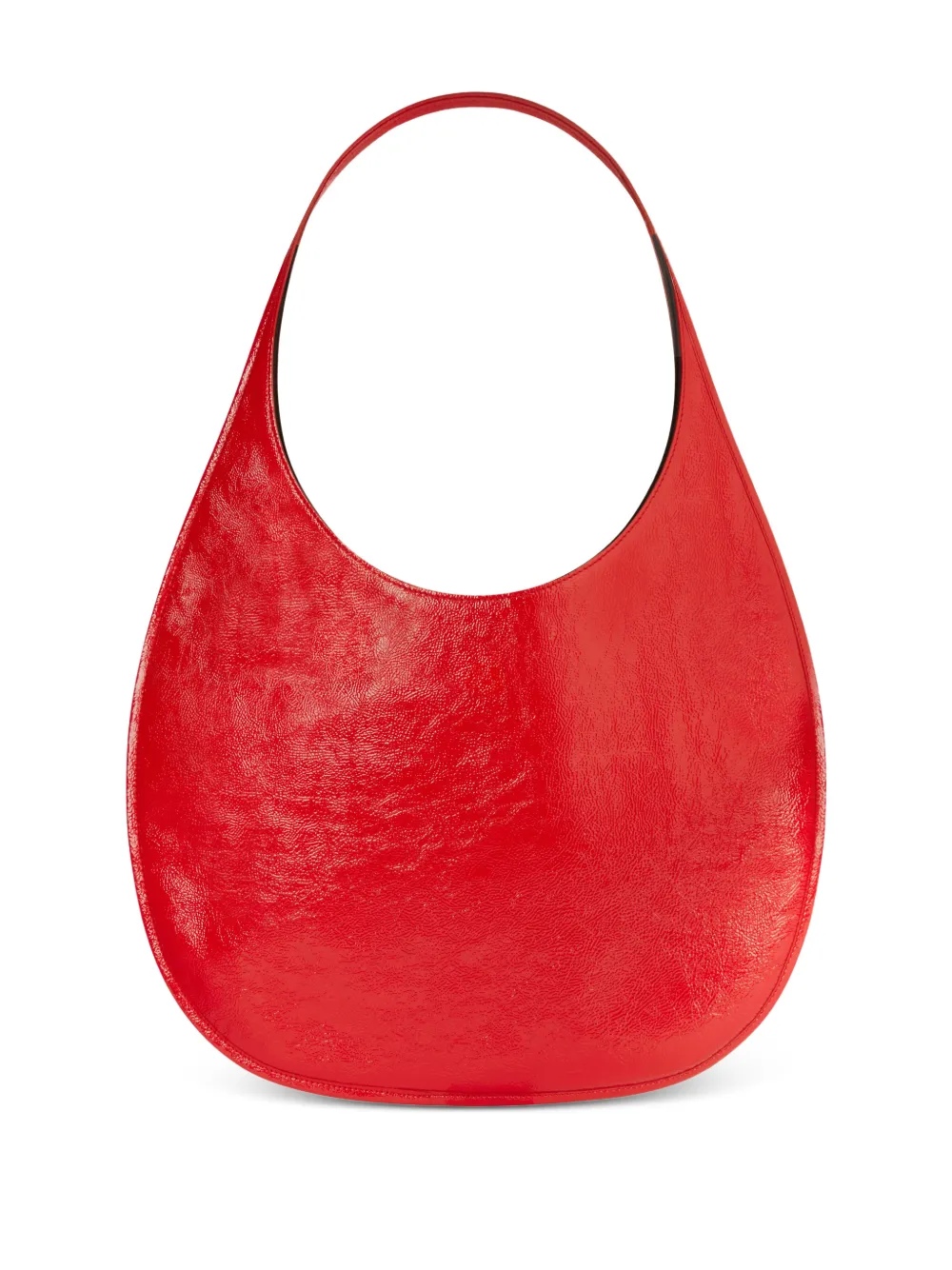 Courrèges Shopper met logoplakkaat Rood