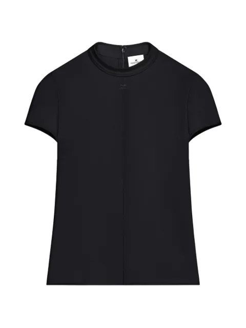 Courrèges Heritage crepe top