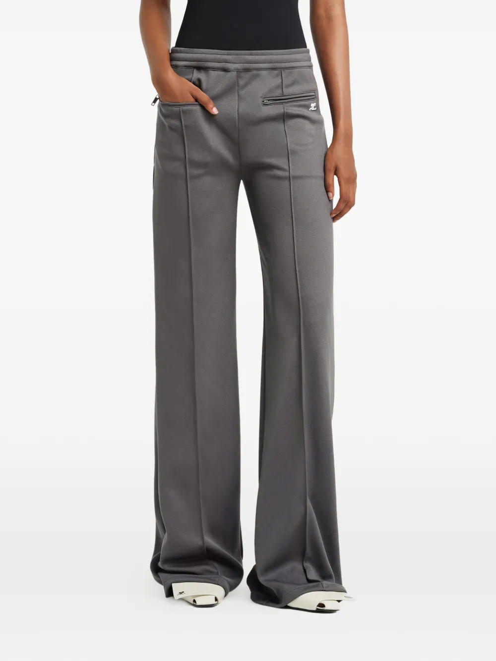 Courrèges Trainingsbroek met logo - Grijs