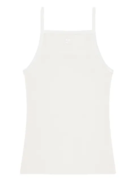 Courrèges logo tank top