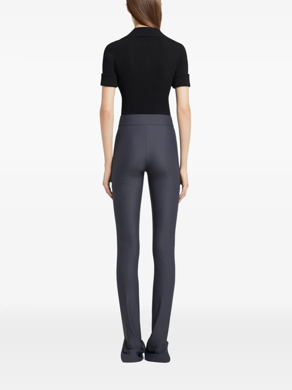 Courrèges Katoenen T-shirt Zwart