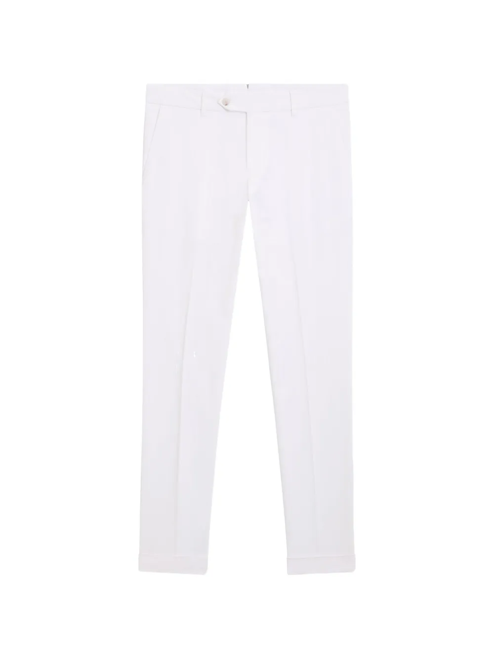 BOSS pressed-crease tailored trousers - Bianco