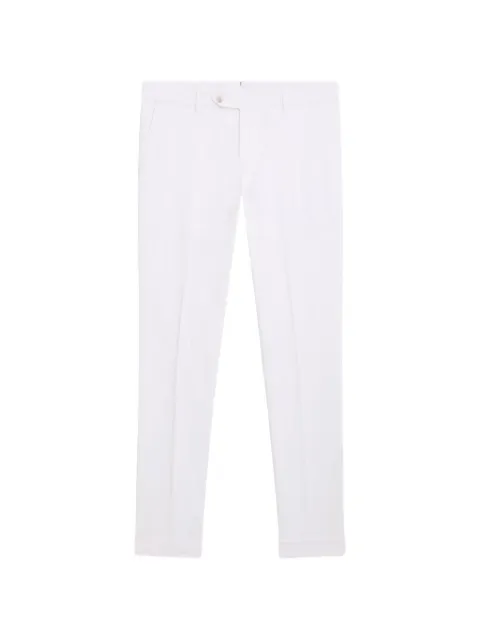 BOSS pressed-crease tailored trousers