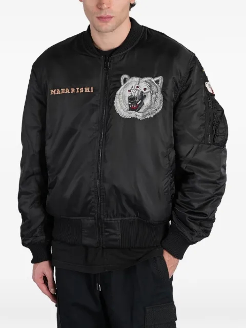 Maharishi zip-up bomber jacket