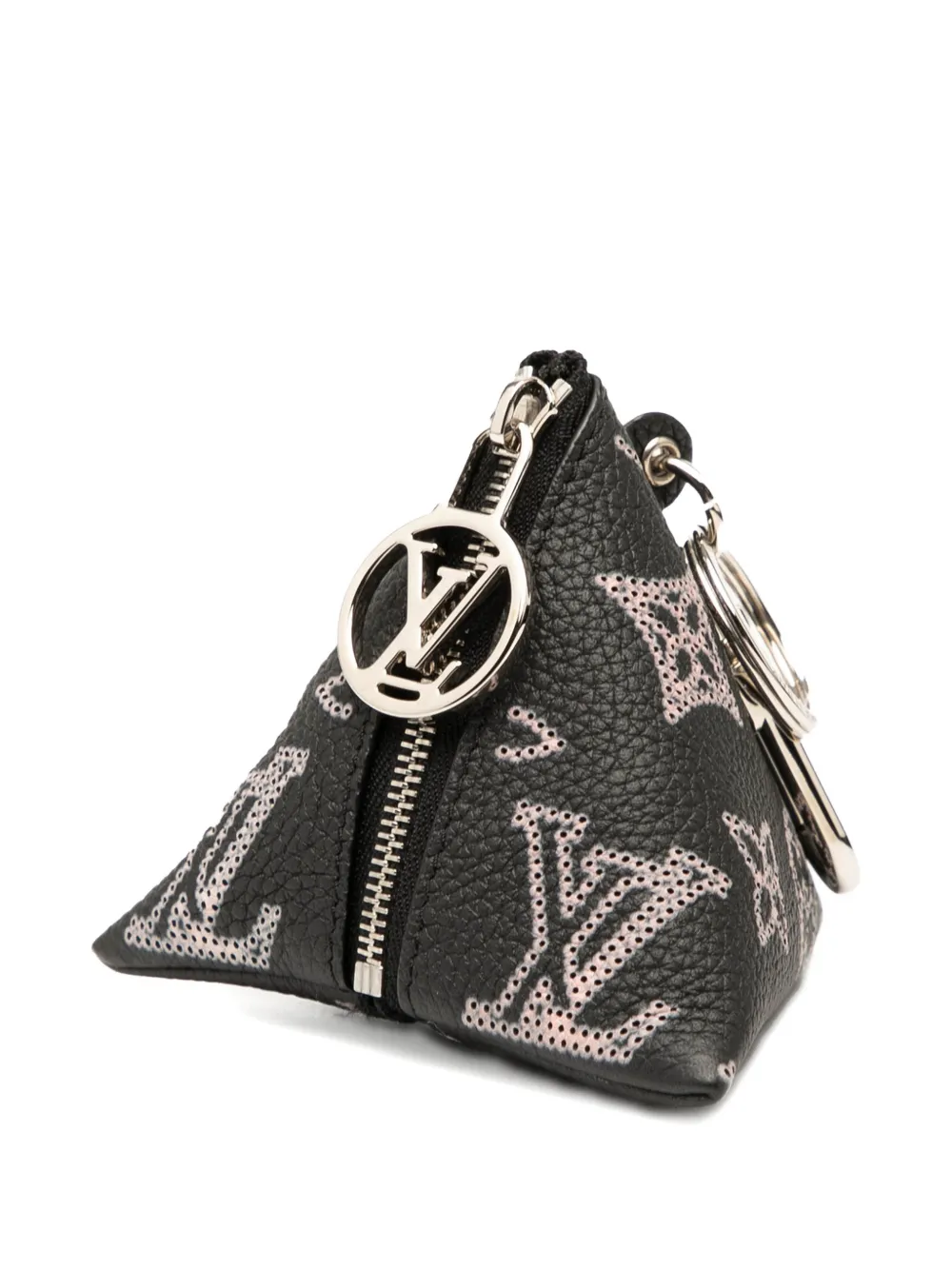 Louis Vuitton Pre-Owned 2022 Monogram Mahina Berlingo Key pouch | Black | Image 1