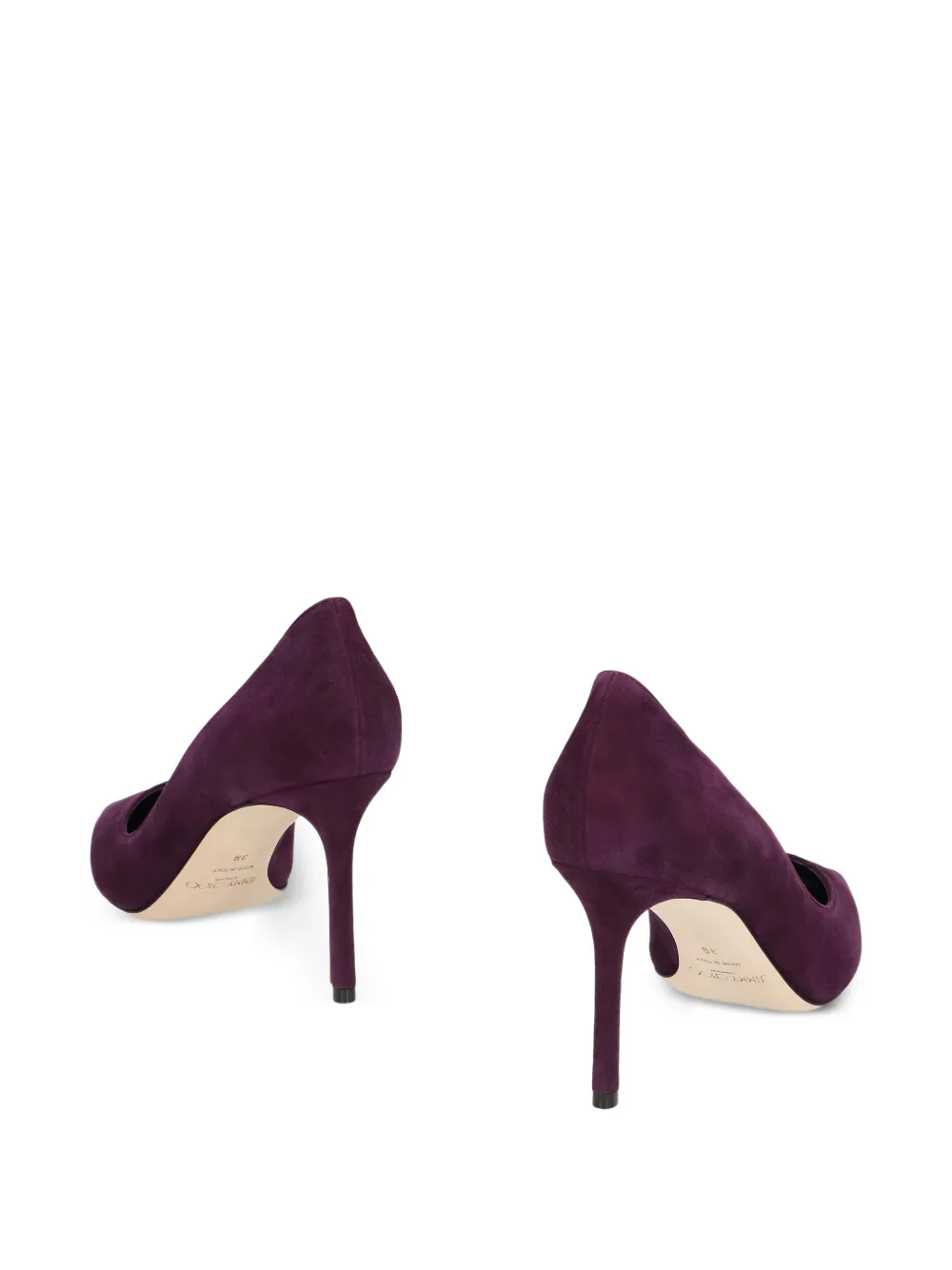 Jimmy Choo 85 mm Romy suède pumps Paars