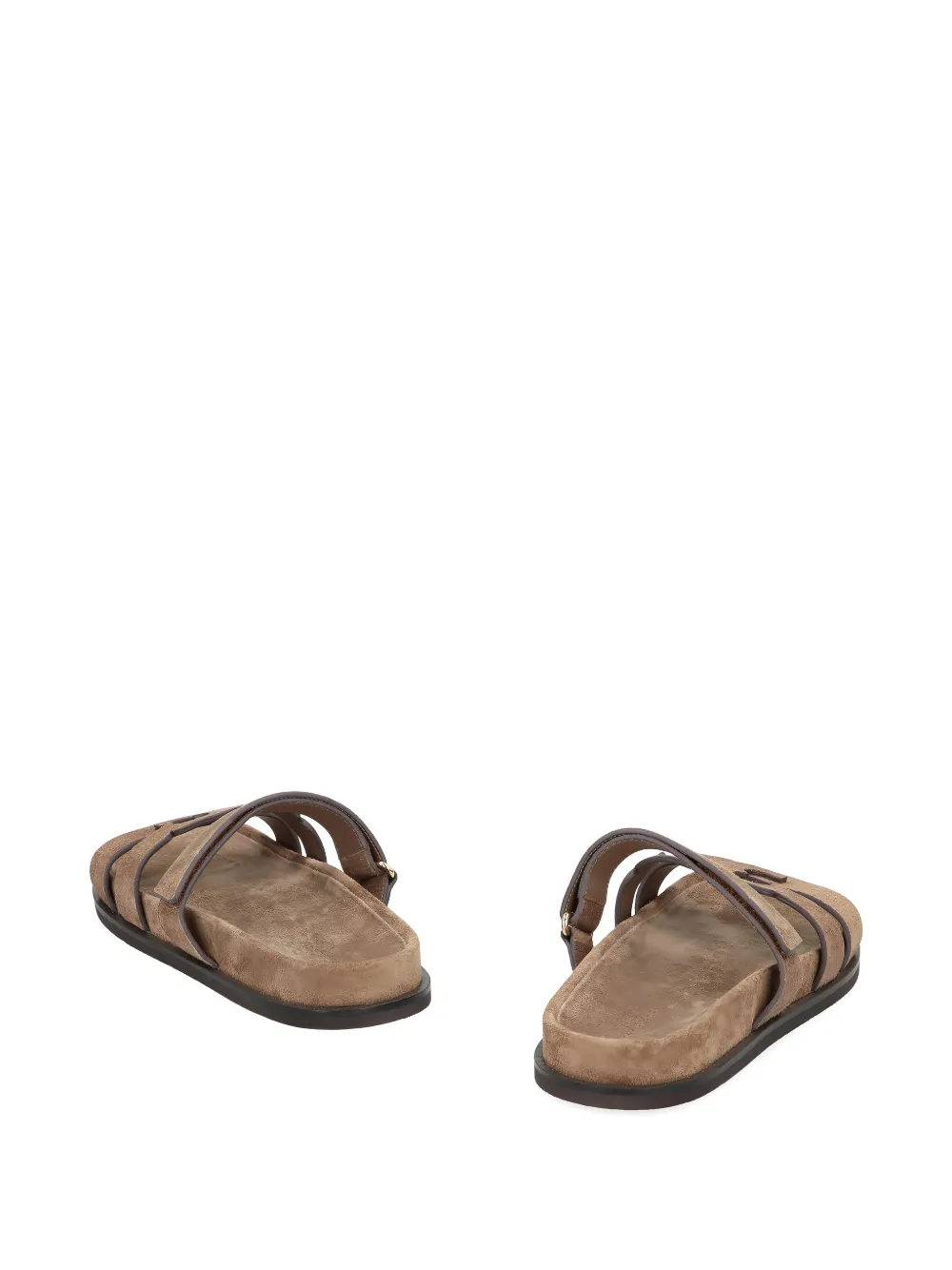 Tory Burch cutout strap ines slide sandals Beige