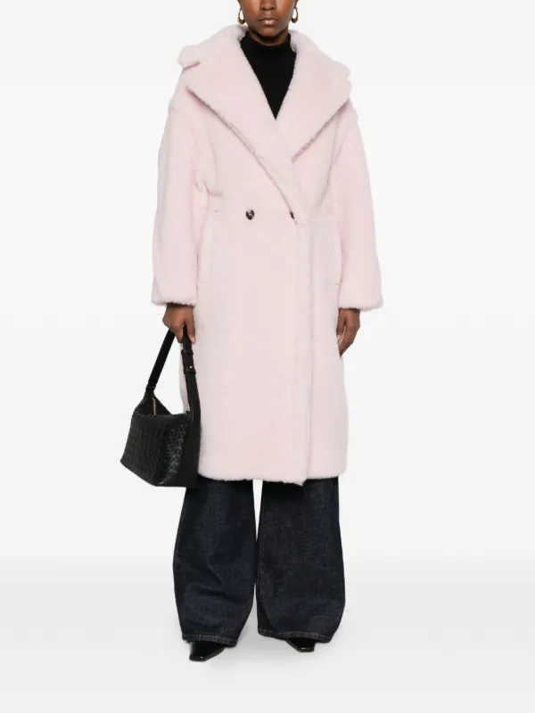 Max Mara Tedgirl ダブルコート | ピンク | FARFETCH JP