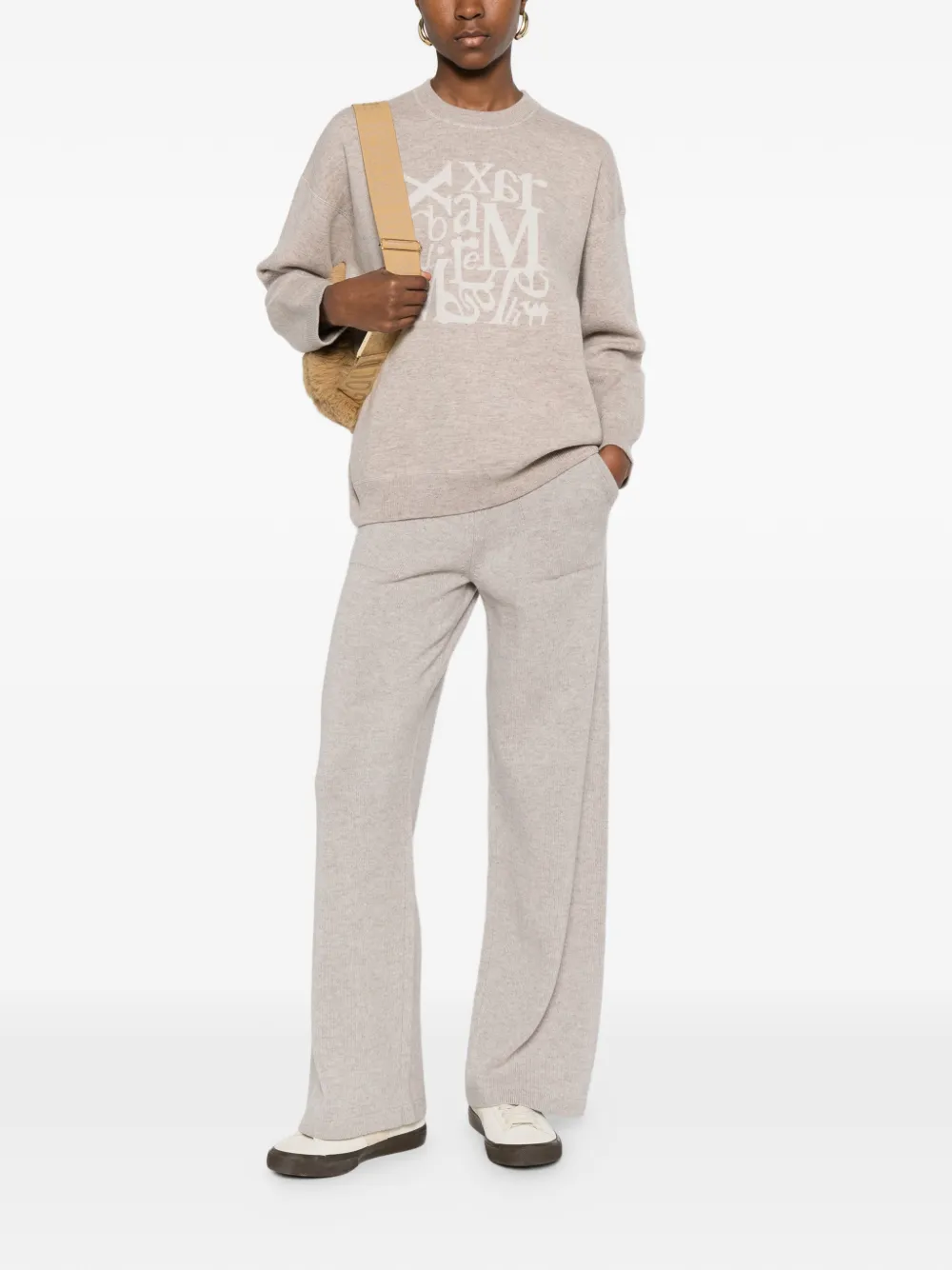 'S Max Mara drawstring-waist track pants - Beige