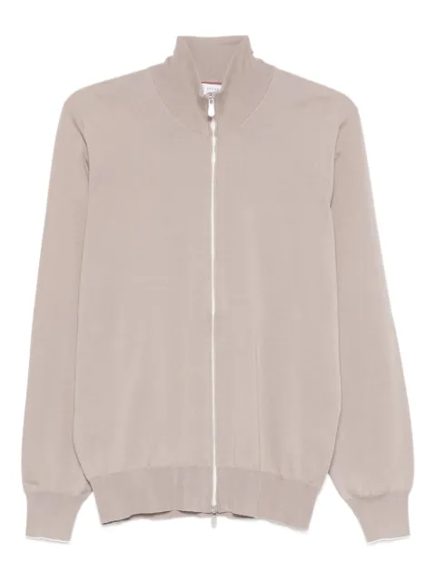 Brunello Cucinelli cotton zip-up cardigan