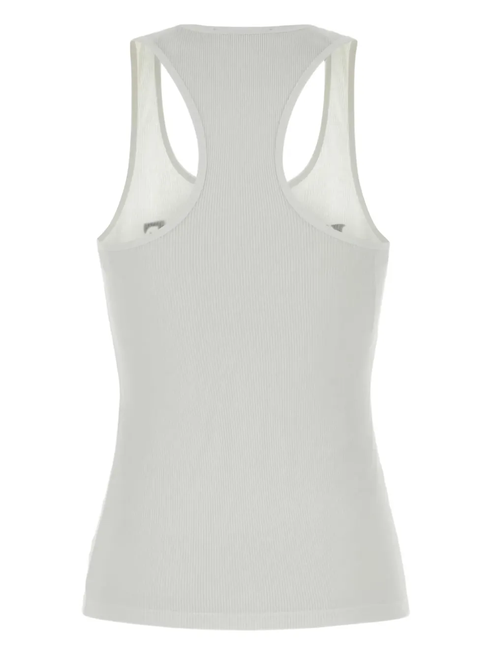 Stella Mccartney Hardcore Slogan Tank Top In White