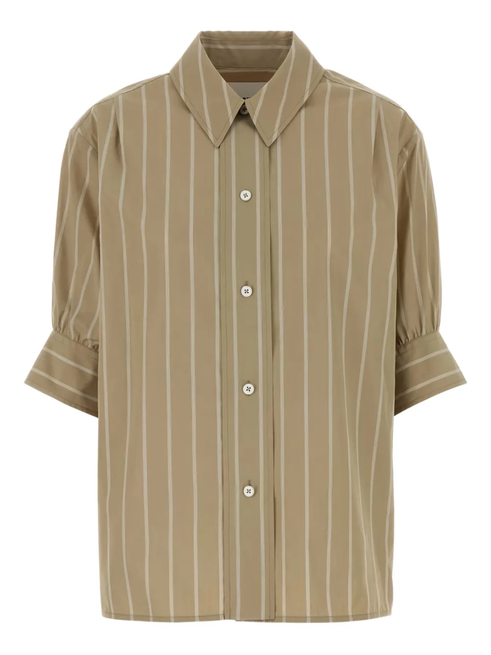 Jil Sander camisa de popelina a rayas | neutro | Image 1