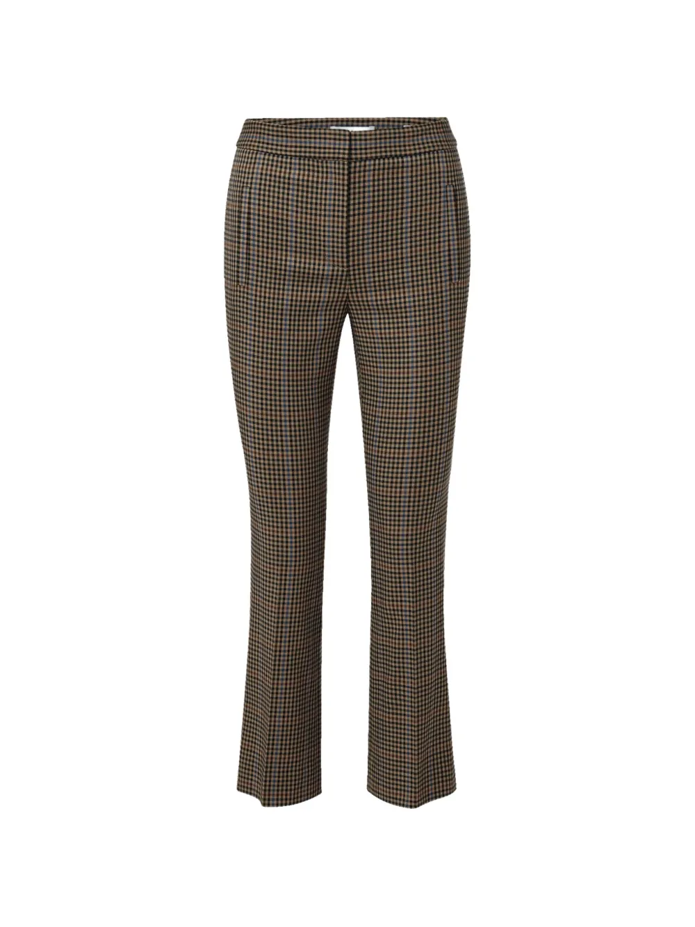 Veronica Beard Arte checked trousers - Marrone