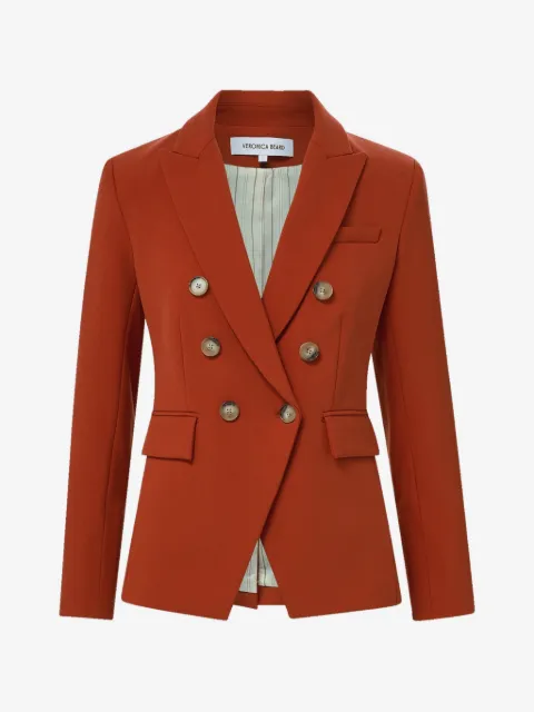 Veronica Beard blazer Miller Dickey à boutonnière croisée