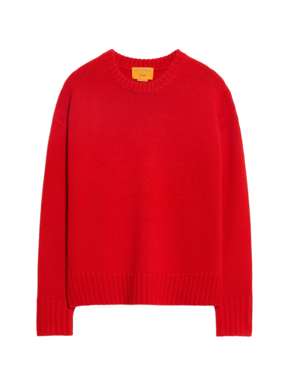 Guest In Residence crew-neck sweater - Rosso