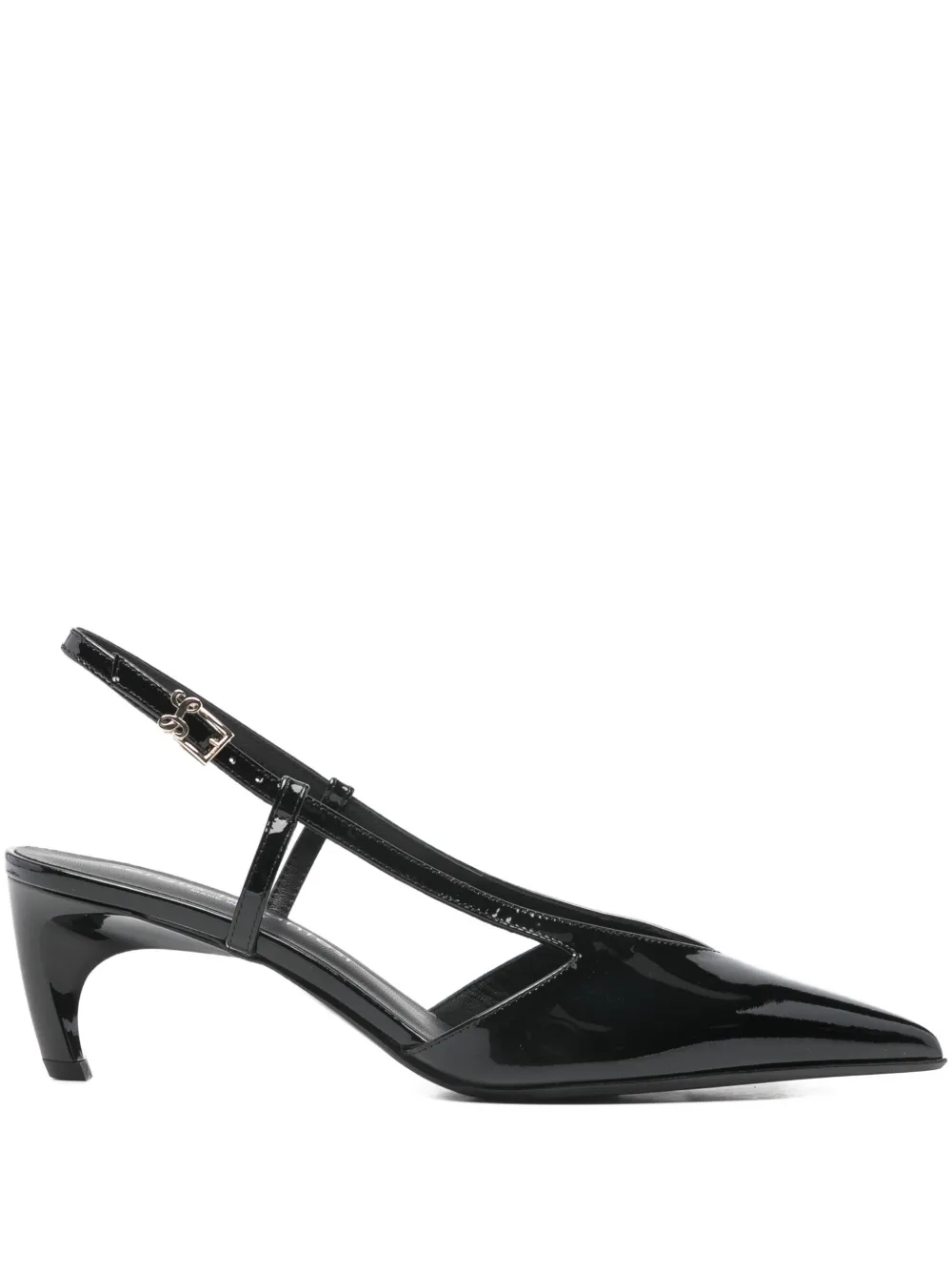 Sergio Levantesi Eva slingback pointed pumps - Nero
