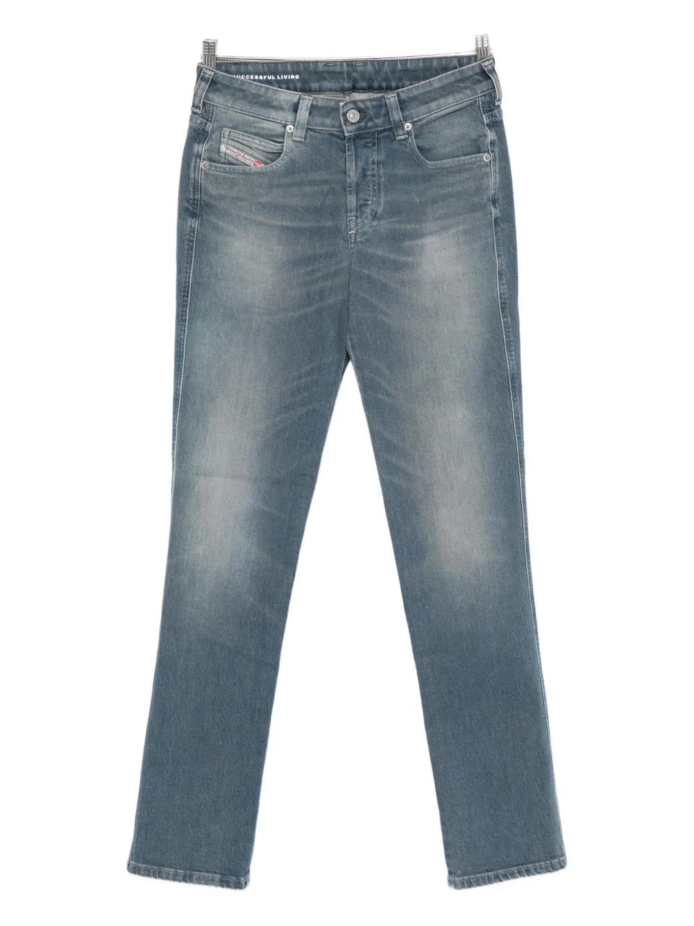 Diesel 1992 D-Jiann buttoned jeans - Blu