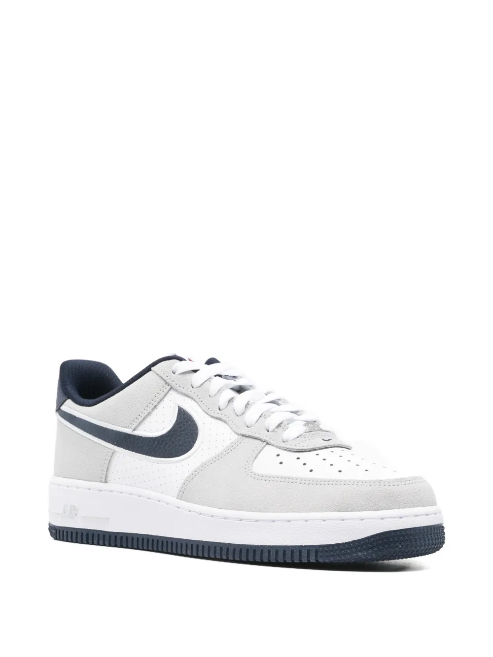 Nike Leren sneakers met logo Grijs