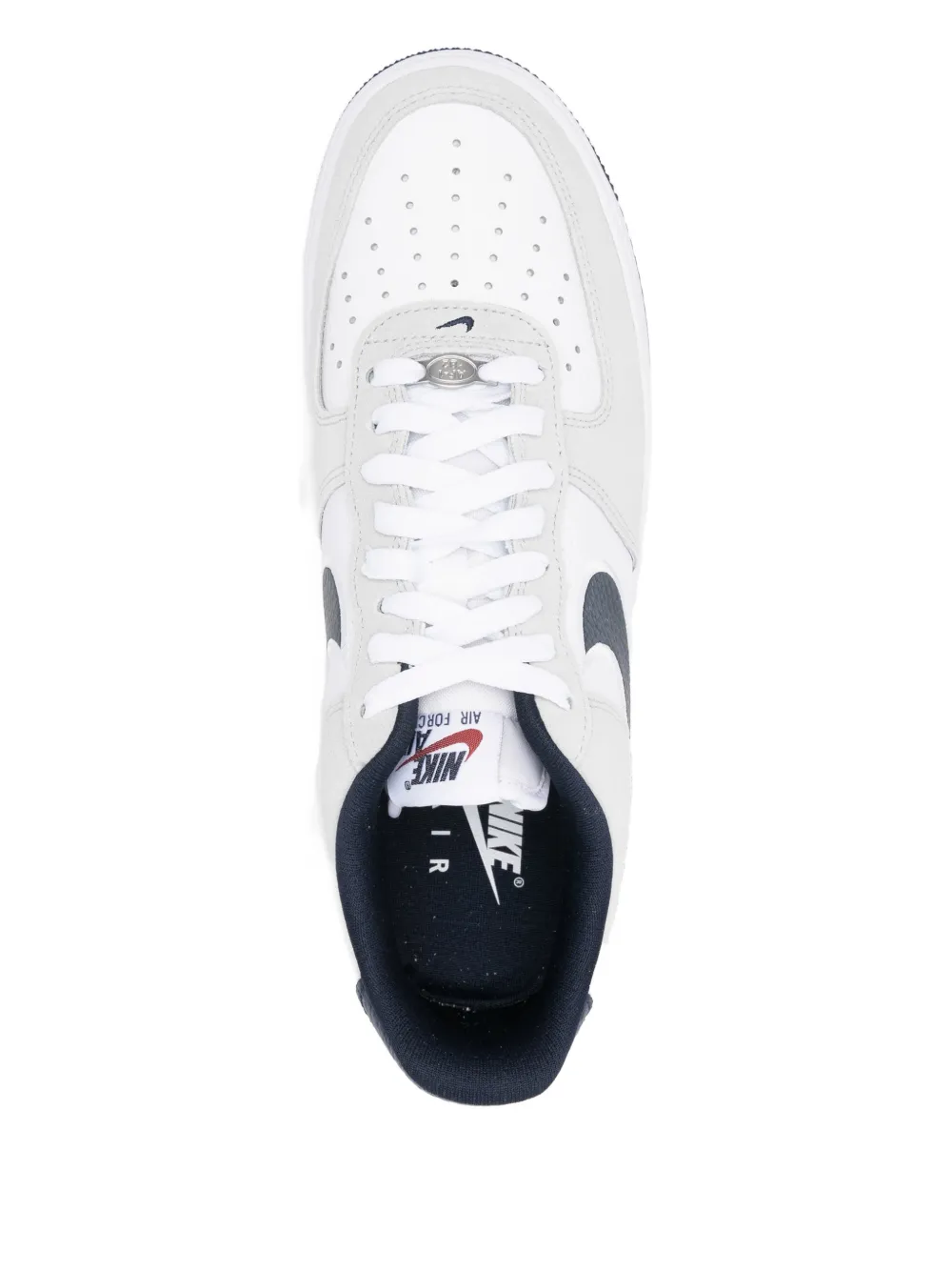 Nike Leren sneakers met logo Grijs