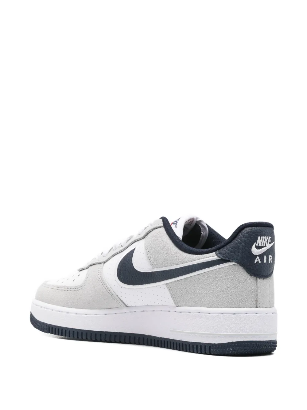 Nike Leren sneakers met logo Grijs