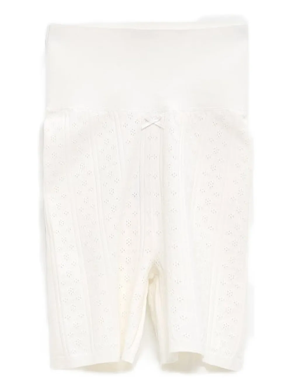 JW Anderson pointelle bow shorts | blanco | Image 1