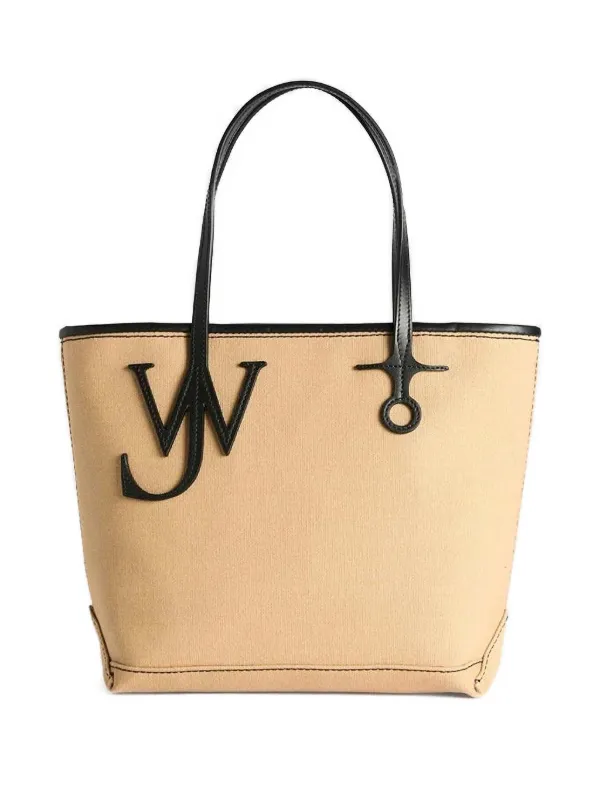 JW Anderson Anchor Small Tote Bag in Neutrals