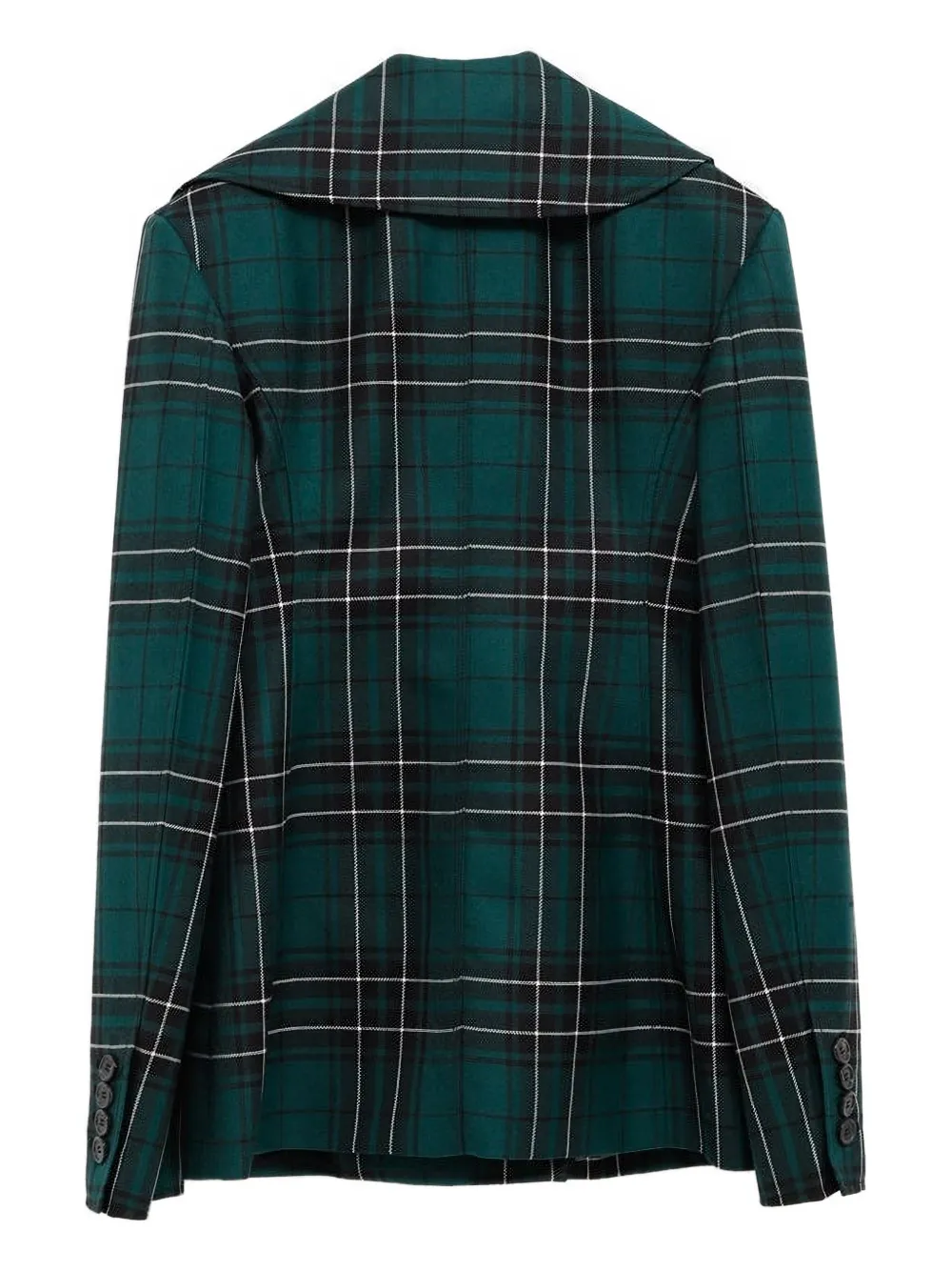 JW Anderson plaid-pattern double-breasted blazer | Blazers | Image 2