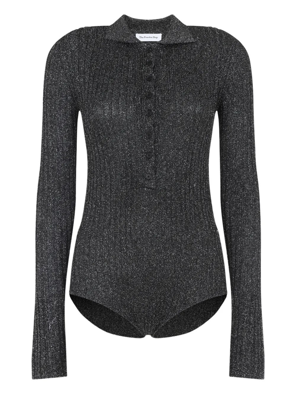 The Frankie Shop playera tipo polo Solana | gris | Image 1