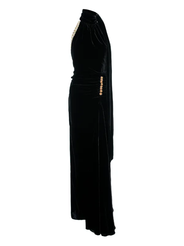 cute strapless maxi dresses Blue Strapless Flowy Maxi Dress Aqua / 10