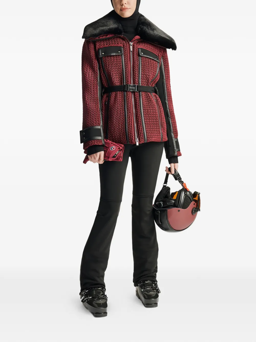 Fusalp Alixa ski jacket - Rood