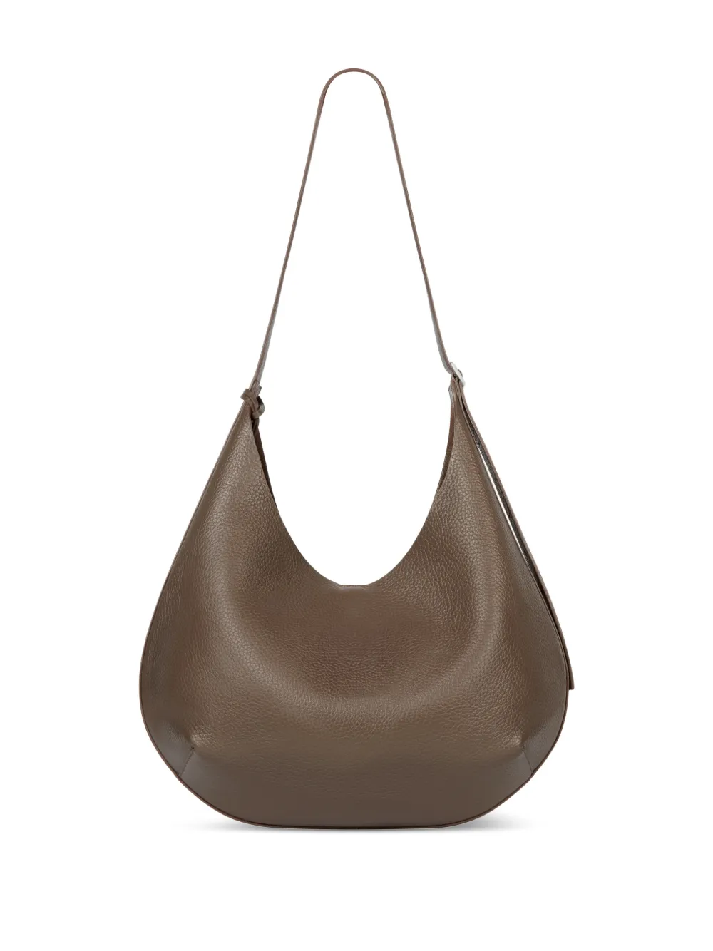 Courrèges Schoudertas met logogesp Bruin