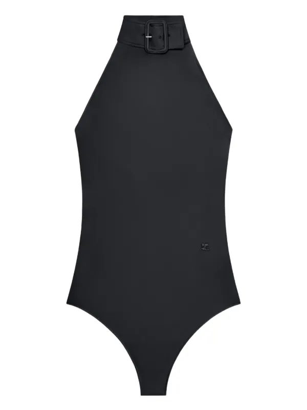 courrèges スーツ Courrèges バックル ボディスーツ | ブラック | FARFETCH JP