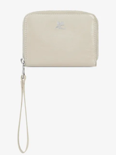 Courrèges zipped compact wallet