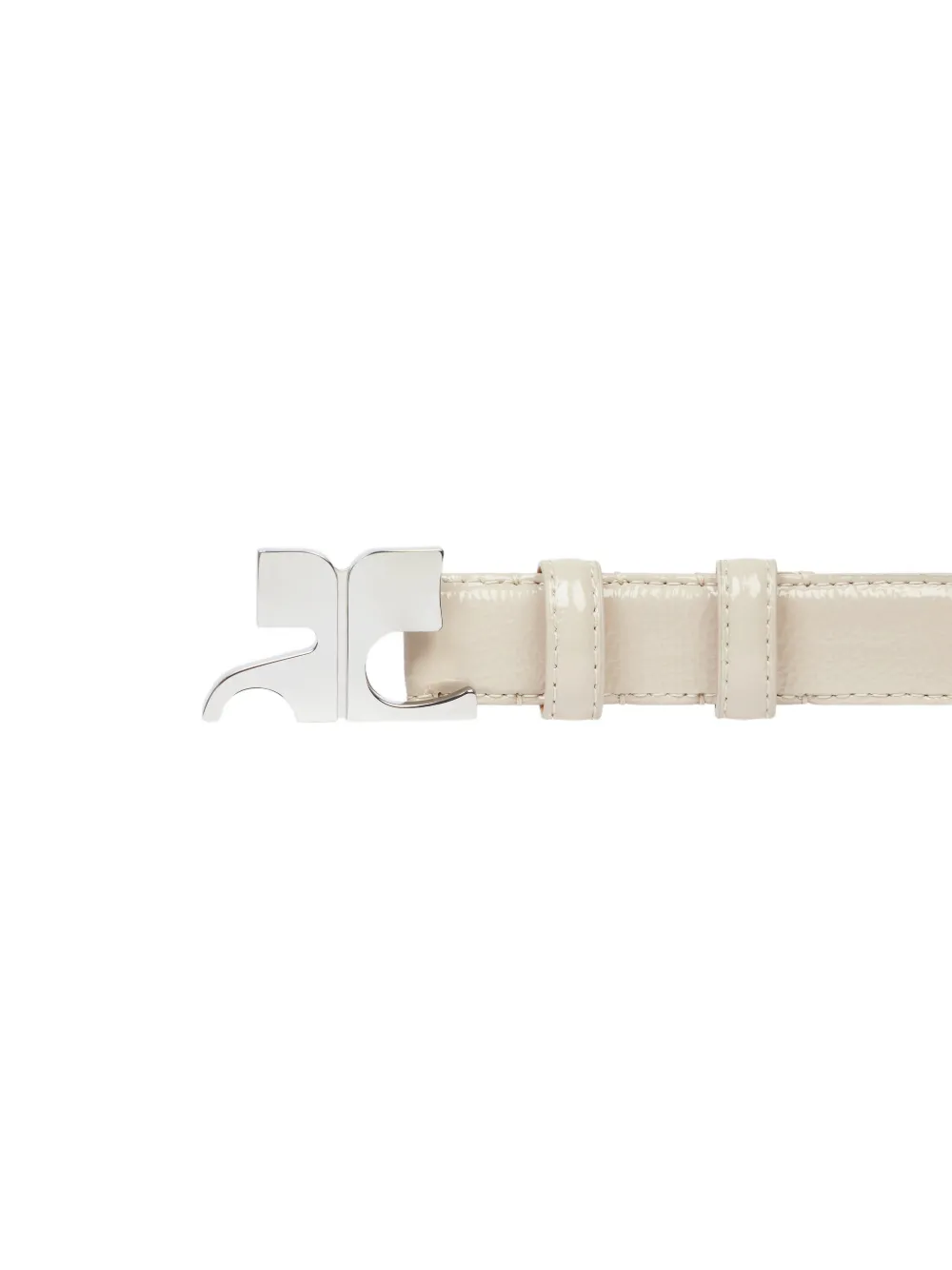 Courrèges Riem met logogesp Beige