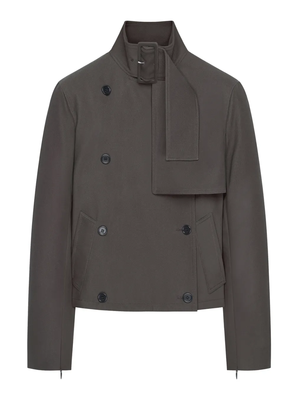 Courrèges chamarra con hebilla | gris | Image 1