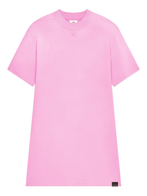 Courrèges short-sleeve T-shirt mini dress