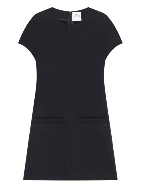 Courrèges welt-pocket mini dress