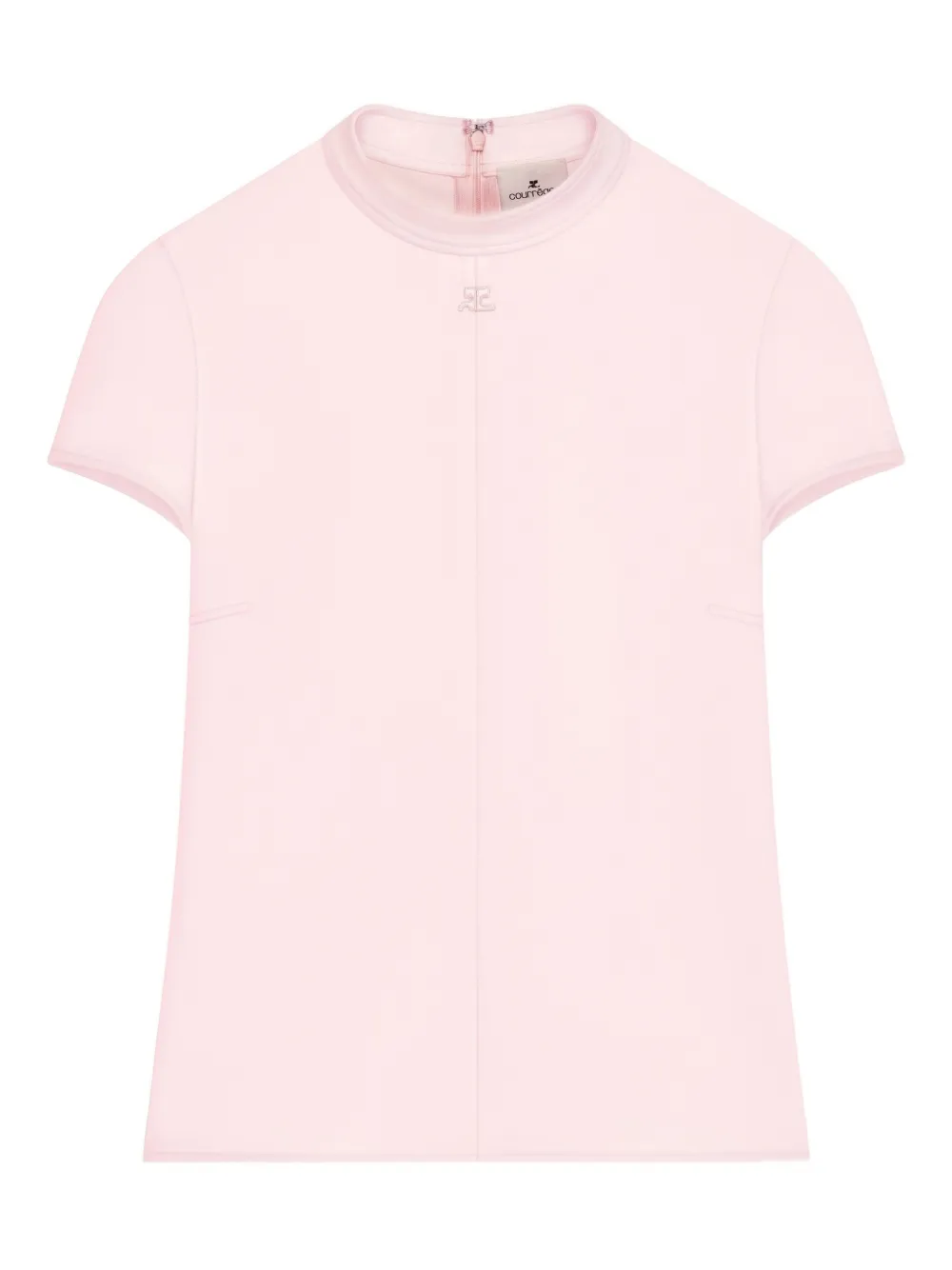 Courrèges Camicia a maniche corte - Rosa