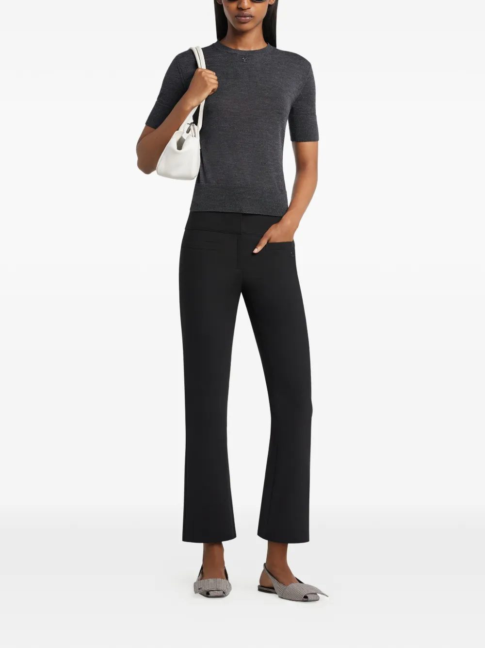 Courrèges T-shirt Grijs