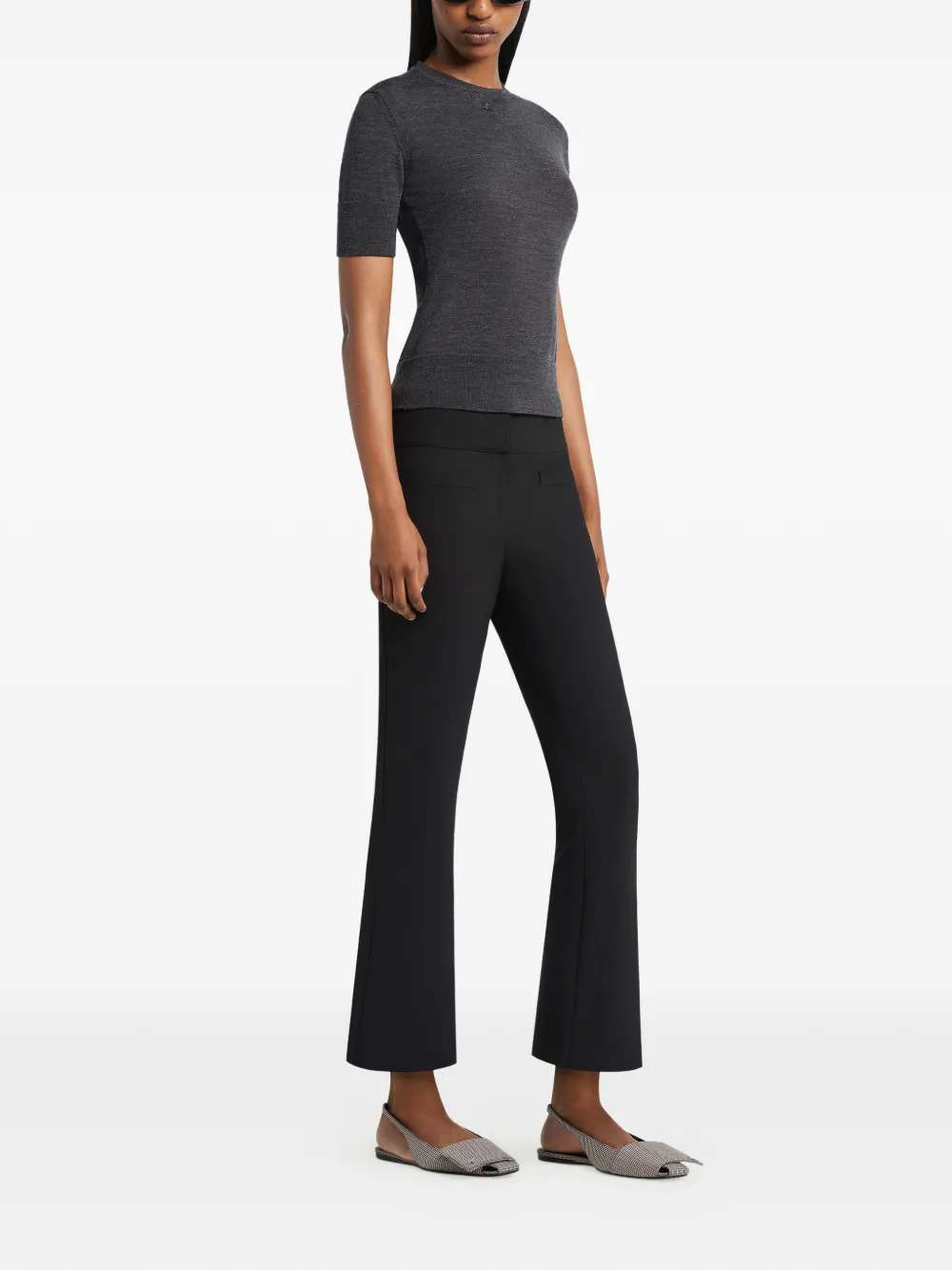 Courrèges T-shirt Grijs