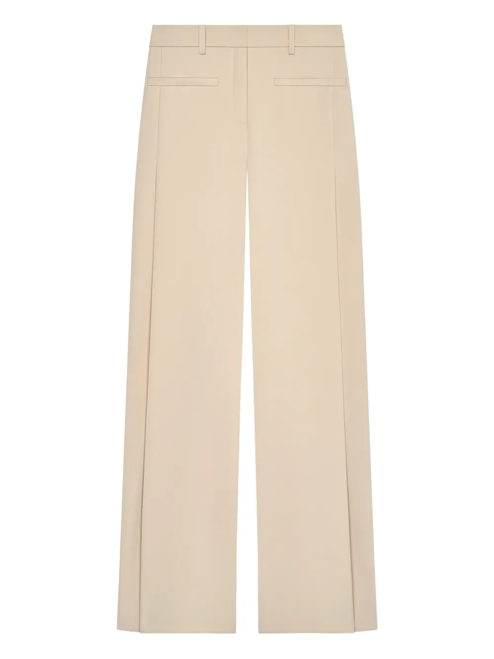 Courrèges Broek met geplooid detail Bruin