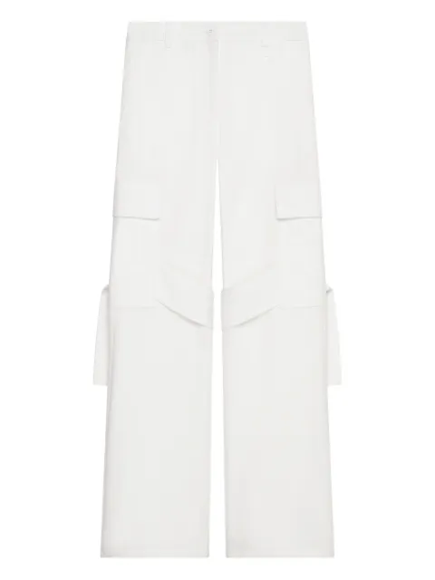Courrèges flap-pocket cotton trousers