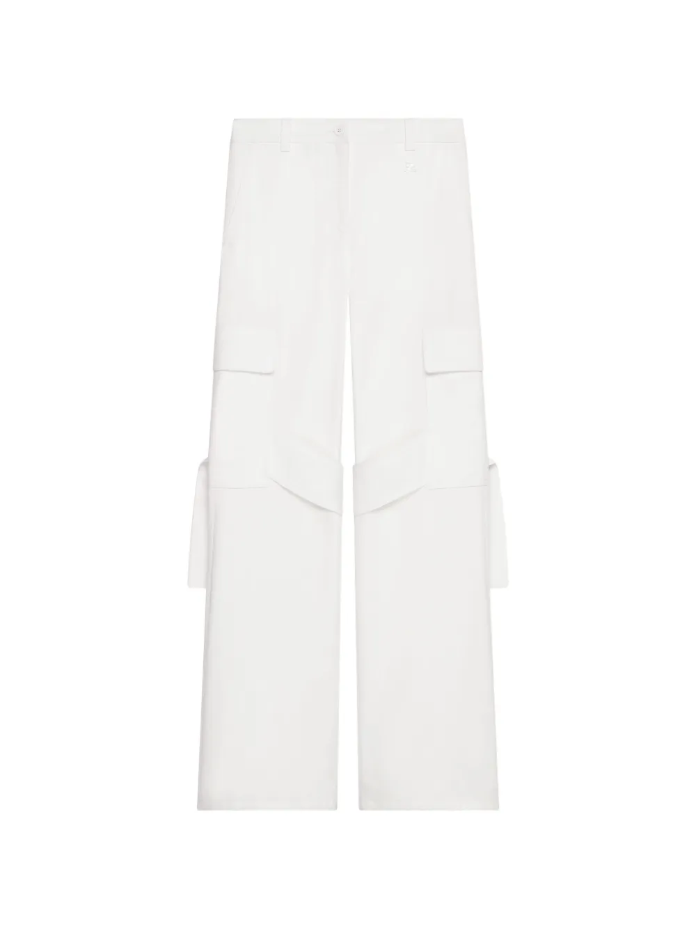 Courrèges Pantaloni con tasche - Bianco