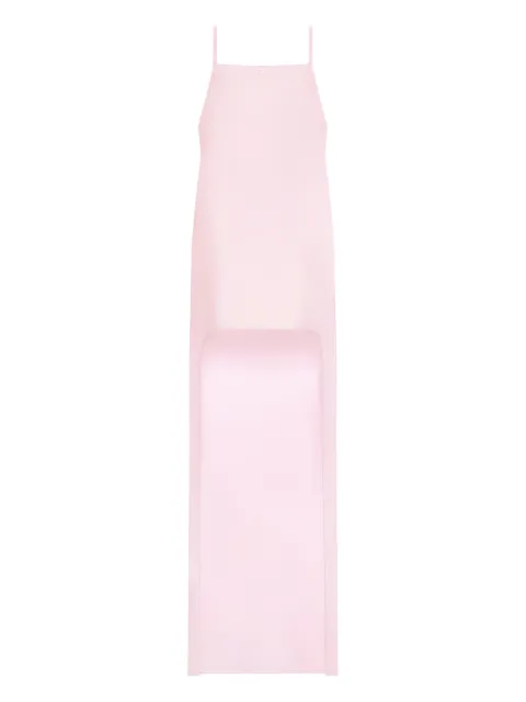 Courrèges backless crêpe dress