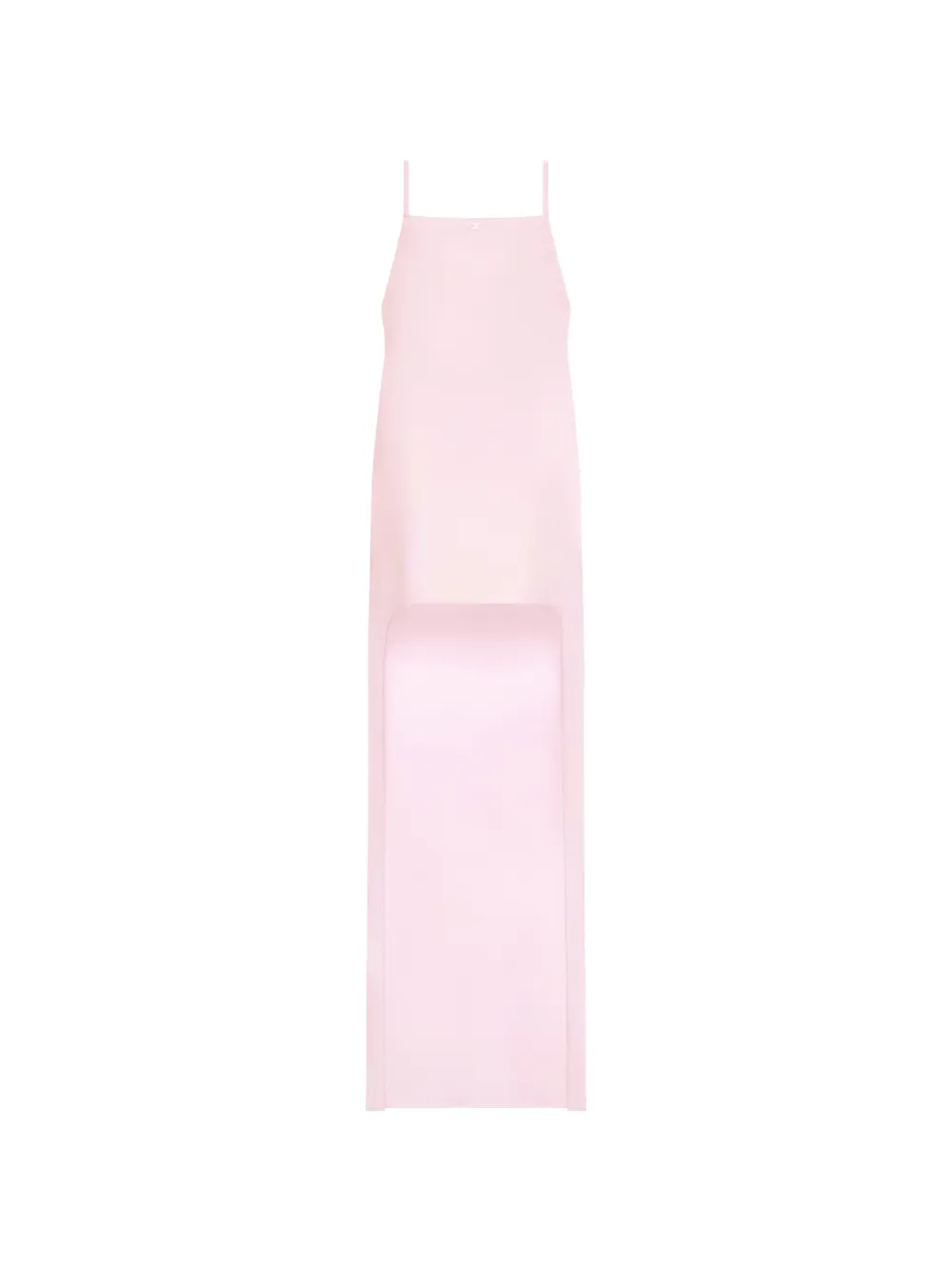 Courrèges backless crêpe dress