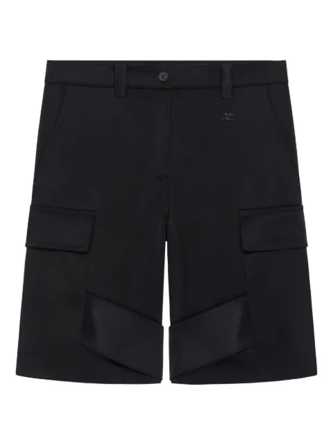 Courrèges belt-loop shorts