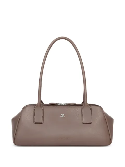 Courrèges strip leather shoulder bag